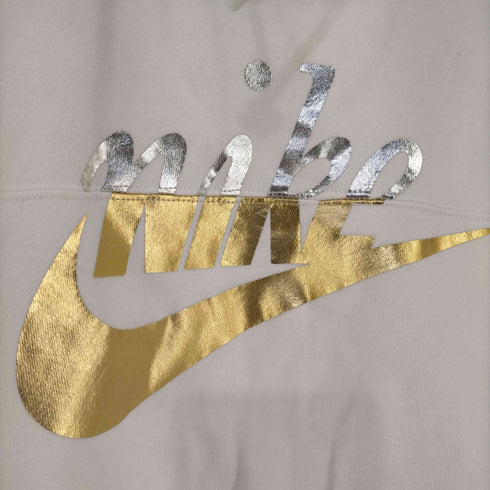 ナイキ NIKE ラリーメタリックフーディー RALLY METALLIC HOODY レディース JPN:L