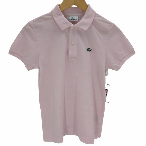 ラコステ LACOSTE ワンポイント刺繍ポロシャツ レディース JPN:40