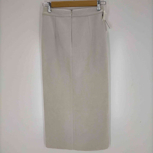 ザラ ZARA フェイクスエード スリット ミディスカート レディース JPN:S