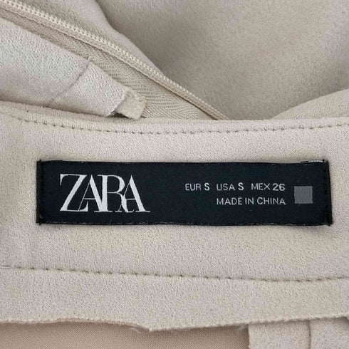 ザラ ZARA フェイクスエード スリット ミディスカート レディース JPN:S