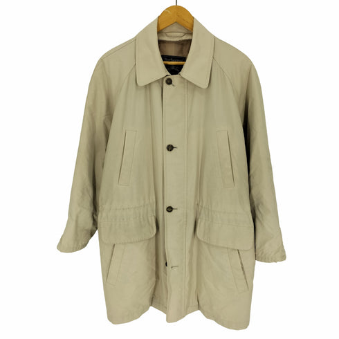 バーバリーズ BURBERRY’S 80-90S ジップアップ ハーフ ステンカラー コート メンズ import:S