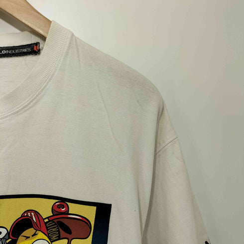 ワールドインダストリーズ world industries 前面プリント クルーネックTシャツ メンズ import:L