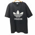 アディダス adidas 90S USA製 万国旗 両面プリント トレフォイルロゴ クルーネックTシャツ メンズ import:XL
