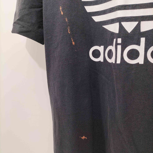 アディダス adidas 90S USA製 万国旗 両面プリント トレフォイルロゴ クルーネックTシャツ メンズ import:XL