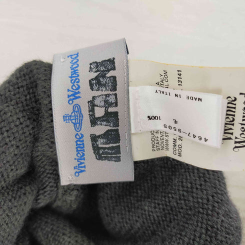 ヴィヴィアンウエストウッドマン Vivienne Westwood MAN カラーオーブニットキャップ レディース