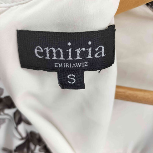 エミリアウィズ EMIRIA WIZ 花柄 レースヨーク プリーツ ワンピース レディース JPN:S