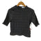 SIWEM RUCHED SHORT SLEEVE TOPS レディース FREE