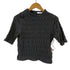 SIWEM RUCHED SHORT SLEEVE TOPS レディース FREE