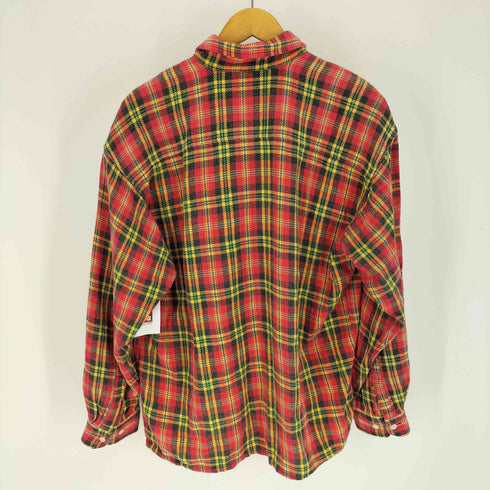 ギャップ Gap 90S OLD デカタグ グレンチェック ヘビーウェイト B.D シャツ メンズ import:L