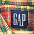 ギャップ Gap 90S OLD デカタグ グレンチェック ヘビーウェイト B.D シャツ メンズ import:L