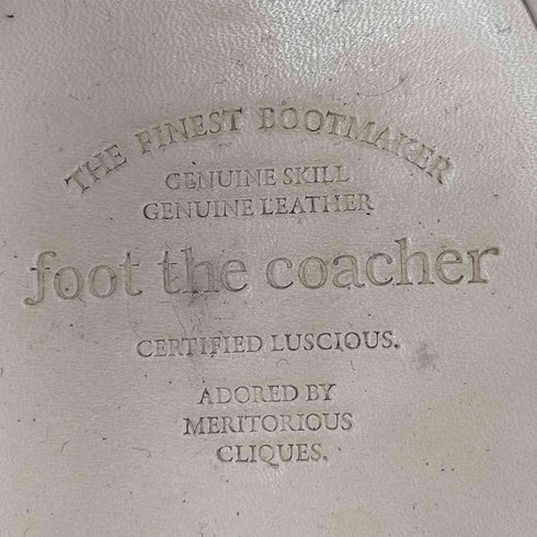 フットザコーチャー foot the coacher SQUARE LOAFER スクエアローファー メンズ 7.5