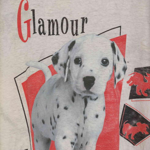 90S 映画モチーフプリント半袖Tシャツ メンズ