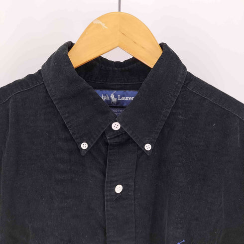 ラルフローレン RALPH LAUREN 90S ELLINGTON ポニー刺繍 コーデュロイ B.D シャツ メンズ import:L