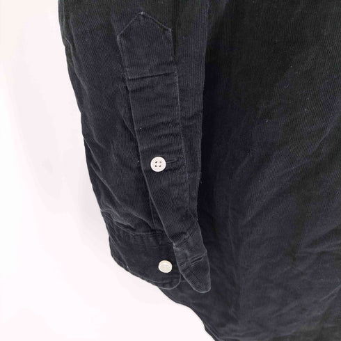 ラルフローレン RALPH LAUREN 90S ELLINGTON ポニー刺繍 コーデュロイ B.D シャツ メンズ import:L