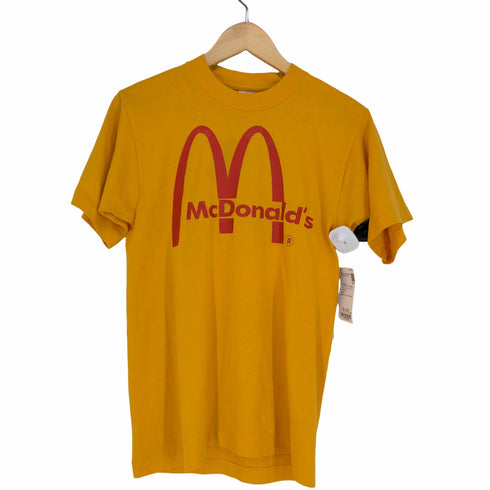 フルーツオブザルーム FRUIT OF THE LOOM 90S~ 2枚タグ バックナンバリングプリント半袖Tシャツ メンズ JPN:S