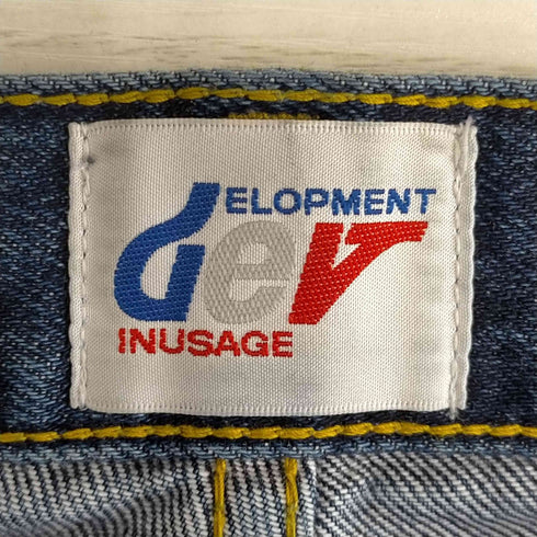 DEVELOPMENT INUSAGE 5ポケット ストレートデニムパンツ メンズ S