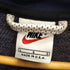 ナイキ NIKE 90s USA製 銀タグ ロゴ刺繍 ハーフジップ メッシュ ポロシャツ メンズ import:L