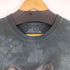 ザマウンテン the mountain アニマルプリント S/S タイダイTシャツ オオカミ メンズ import:L