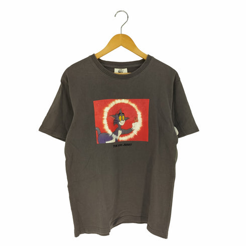 TOM and JERRY キャラクタープリント クルーネックTシャツ メンズ import:M