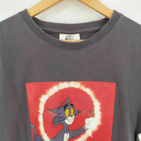TOM and JERRY キャラクタープリント クルーネックTシャツ メンズ import:M