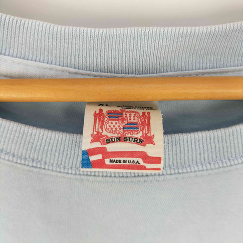 サンサーフ SUN SURF USA製 キャラクタープリント クルーネックTシャツ メンズ import:XL