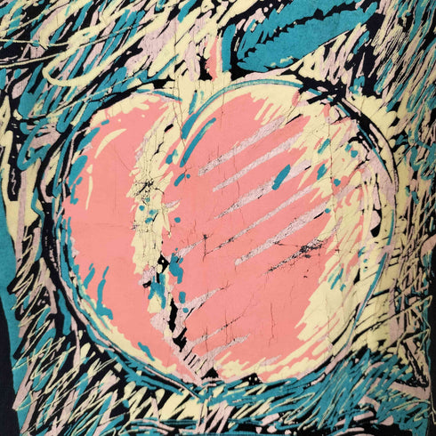 フルーツオブザルーム FRUIT OF THE LOOM 90s USA製 シングルステッチ ATLANTA フロントプリント クルーネックTシャツ メンズ import:M
