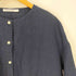 サンバレー Sun Valley リネンコットン 裾ワイド ロングシャツワンピース レディース JPN:M