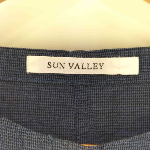 サンバレー Sun Valley リネンコットン 裾ワイド ロングシャツワンピース レディース JPN:M