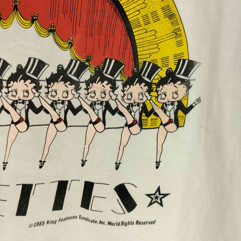 DANDELION 80s 1985© USA製 シングルステッチ キャラクタープリント クルーネックTシャツ メンズ ONE SIZE FITS ALL