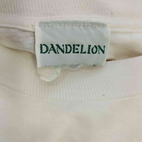 DANDELION 80s 1985© USA製 シングルステッチ キャラクタープリント クルーネックTシャツ メンズ ONE SIZE FITS ALL