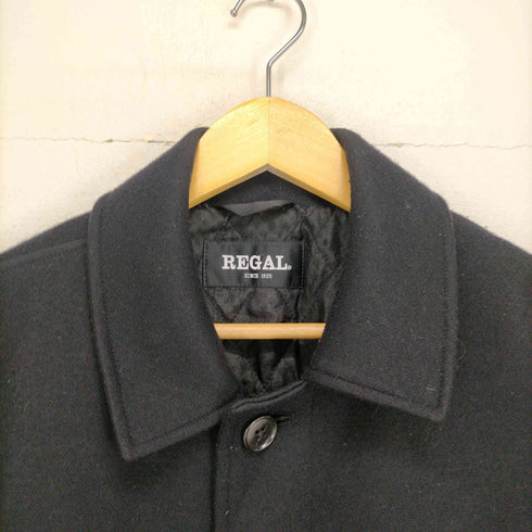 リーガル REGAL 裏地キルティングウールステンカラーハーフコート メンズ JPN:M