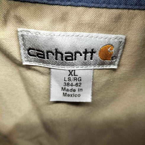 カーハート Carhartt 企業ロゴ刺繍 S/S ワークシャツ メンズ import:XL
