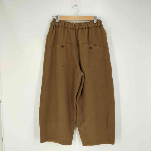 コットンハウスアヤ Cotton House Aya 切替 ウールイージーワイドパンツ レディース JPN:M