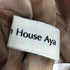 コットンハウスアヤ Cotton House Aya 切替 ウールイージーワイドパンツ レディース JPN:M