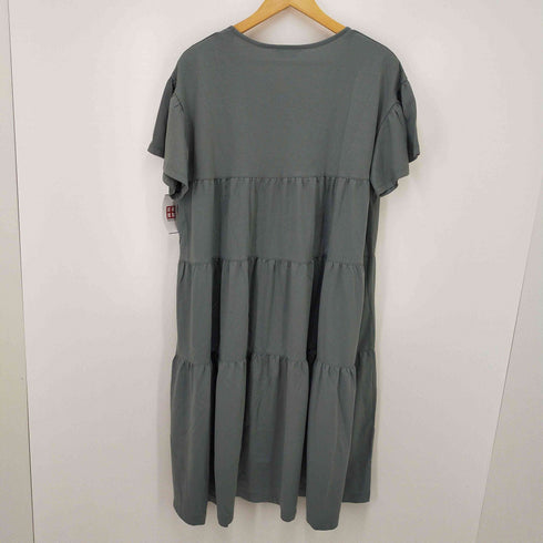 ピンクハウス PINK HOUSE 22AW フロントロゴ ティアードワンピース レディース FREE