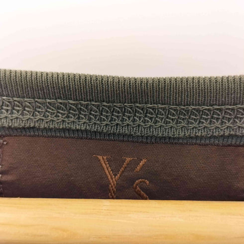 ワイズ Ys カットオフ加工 クルーネックTシャツ メンズ JPN:2