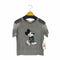 HANGXISHE 袖シアー スパンコールキャラカットソー レディース JPN:M