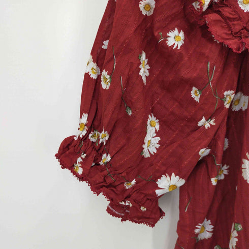 ピンクハウス PINK HOUSE 23AW ひなぎくプリント フリルワンピース レディース