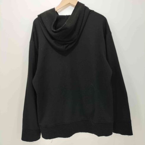 ヨウジヤマモトプールオム Yohji Yamamoto POUR HOMME 2015AW カットオフ インサイドアウト ウール プルオーバーパーカー メンズ JPN:3