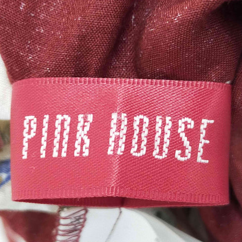 ピンクハウス PINK HOUSE 23AW ティーカップ プリント ミディアムワンピース レディース