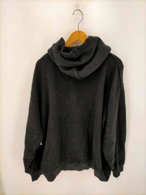 ボディソング BODY SONG 22AW GlitchembHOODIE BLACK メンズ JPN:M