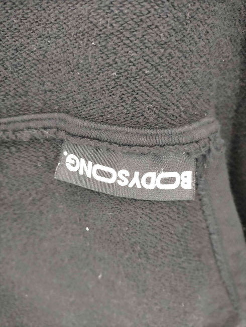 ボディソング BODY SONG 22AW GlitchembHOODIE BLACK メンズ JPN:M