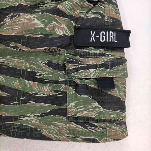 エックスガール X-girl 23SS MILITARY MINI SKIRT レディース JPN:S