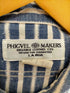 フィグベルメーカーズアンドコー PHIGVEL MAKERS & Co. コットン ストライプ L/S シャツ メンズ 14 1/2
