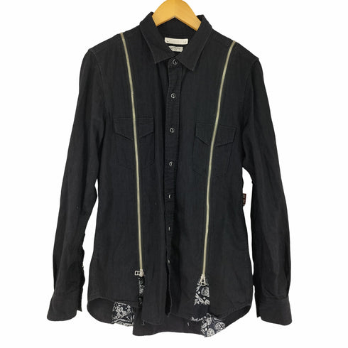 マインデニム MINEDENIM Bandana Zip Denim SH メンズ