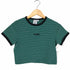 エックスガール X-girl 23SS MILLS LOGO S/S CROPPED TOP レディース JPN:M