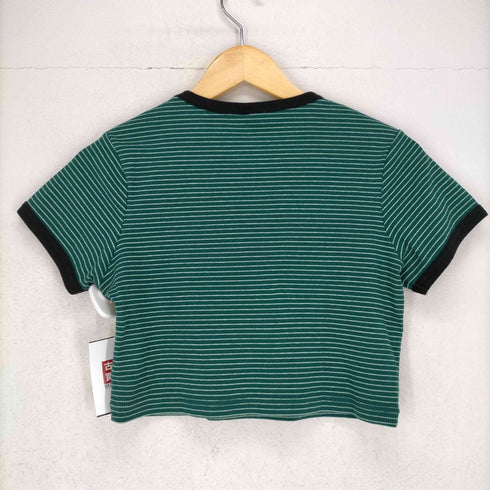 エックスガール X-girl 23SS MILLS LOGO S/S CROPPED TOP レディース JPN:M