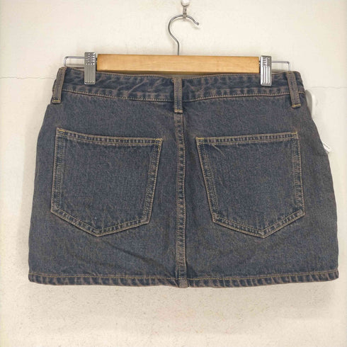 エックスガール X-girl 24SS OVERDYED DENIM SKIRT レディース JPN:M