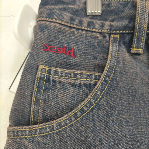 エックスガール X-girl 24SS OVERDYED DENIM SKIRT レディース JPN:M