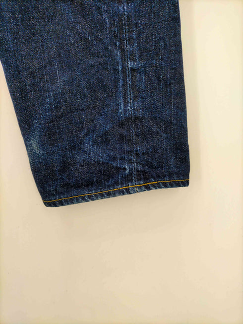 ザファットヘッド the flat head LOT 3009 ボタンフライ スキニーデニムパンツ レディース 28×36